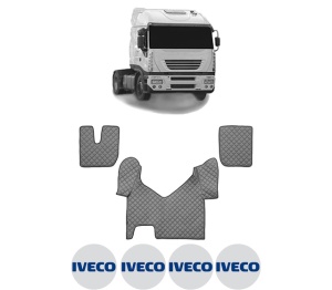 Set covorase Camion Tir Iveco STRALIS I din 2002-2013, Auto, 4x Stickere auto cu Iveco