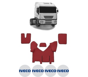 Set covorase Camion Tir Iveco STRALIS I din 2002-2013, Auto, 4x Stickere auto cu Iveco