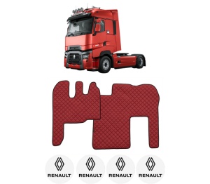 Set covorase Camion Tir RENAULT TRUCKS MAGNUM din 2004-2009, Auto, 4x Stickere auto cu RENAULT TRUCKS