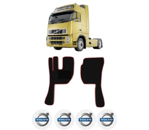 Set covorase Camion Tir VOLVO FH din 2005-2009, Auto, 4x Stickere auto cu VOLVO