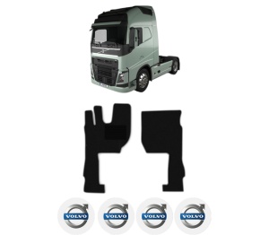 Set covorase Camion Tir VOLVO FH II din 2012-2017, Auto, 4x Stickere auto cu VOLVO