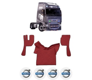 Set covorase Camion Tir VOLVO FH16 II din 2012-2014, Auto, 4x Stickere auto cu VOLVO