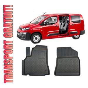 Set covorase CITROEN BERLINGO II, din 2008 - 08.2018, covorase tavita, caroserie VAN 2-5-7 LOCURI, rand 1, compatibile cu autoturismul CITROEN BERLINGO II, ARISTAR