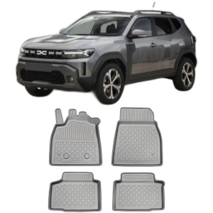 Set covorase DACIA DUSTER III HYBRID din 06.2024 - Prezent, covorase tavita, caroserie SUV, compatibile cu autoturismul DACIA DUSTER III HYBRID, ARISTAR - Img 2