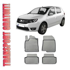 Set covorase DACIA SANDERO III, din 01.2021 - Prezent, covorase tavita, caroserie HATCHBACK, compatibile cu autoturismul DACIA SANDERO III, ARISTAR