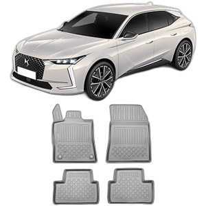 Set covorase DS 4 din 11.2021 - Prezent, covorase tavita, caroserie HATCHBACK, NU CORESPUNDE PENTRU HYBRID si MHEV, compatibile cu autoturismul DS 4, ARISTAR - Img 2