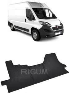 Set covorase Fiat Ducato III Van 2006 - prezent si 4 stickere rotunde Fiat accesorii pentru autoturismul tau - masina v4823