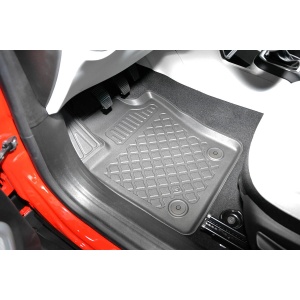 Set covorase JEEP RENEGADE, din 09.2014 - 06.2018, covorase tavita, caroserie SUV NU CORESPUNDE MODELULUI 4XE PLUG-IN-HYBRID, compatibile cu autoturismul JEEP RENEGADE, ARISTAR - Img 5