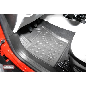 Set covorase JEEP RENEGADE MHEV din 02.2022 - Prezent, covorase tavita, caroserie SUV, NU CORESPUNDE MODELULUI 4XE PLUG-IN-HYBRID, compatibile cu autoturismul JEEP RENEGADE MHEV, ARISTAR - Img 5