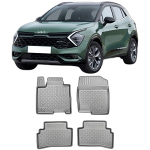 Set covorase KIA SPORTAGE MHEV, din 2022 - Prezent, covorase tavita, caroserie SUV NU CORESPUNDE PENTRU HEV si PHEV, compatibile cu autoturismul KIA SPORTAGE MHEV, ARISTAR - Img 2