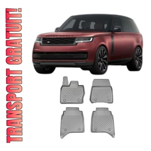 Set covorase LAND ROVER RANGE ROVER V din 11.2021 - Prezent, covorase tavita, caroserie SUV, 5 LOCURI, ampatament lung, compatibile cu autoturismul LAND ROVER RANGE ROVER V, ARISTAR
