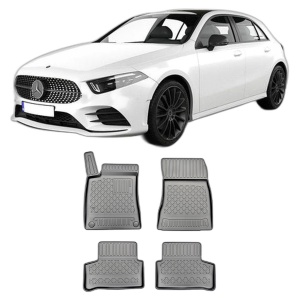 Set covorase MERCEDES A-CLASS W177 PHEV, din 08.2019 - Prezent, covorase tavita, caroserie HATCHBACK, compatibile cu autoturismul MERCEDES A-CLASS W177 PHEV, ARISTAR - Img 2