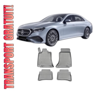 Set covorase MERCEDES E-CLASS W214 PHEV, din 10.2023 - Prezent, covorase tavita, caroserie SEDAN, compatibile cu autoturismul MERCEDES E-CLASS W214 PHEV, ARISTAR