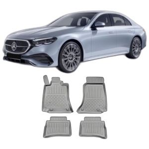 Set covorase MERCEDES E-CLASS W214 PHEV, din 10.2023 - Prezent, covorase tavita, caroserie SEDAN, compatibile cu autoturismul MERCEDES E-CLASS W214 PHEV, ARISTAR - Img 2