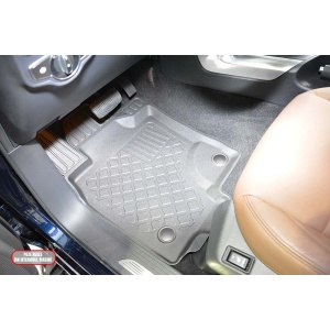 Set covorase MERCEDES X-CLASS CLASA X, din 01.2016 - Prezent, covorase tavita, caroserie PICK-UP fara STINGATORUL FIXAT LA PASAGERUL DIN DREAPTA, compatibile cu autoturismul MERCEDES X-CLASS CLASA X, ARISTAR - Img 5