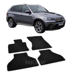 Set covorase mocheta BMW X5 E70, 2007-2013, din mocheta, compatibile cu autoturismul BMW X5 E70 - Img 2