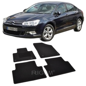 Set covorase mocheta Citroen C5 (2) X7, 2008-2017, din mocheta, compatibile cu autoturismul Citroen C5 (2) X7 - Img 2