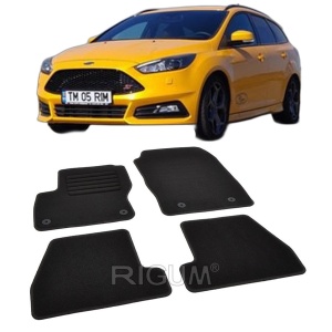 Set covorase mocheta Ford Focus 3 (cu facelift), 2015-2018, din mocheta, compatibile cu autoturismul Ford Focus 3 (cu facelift) - Img 2