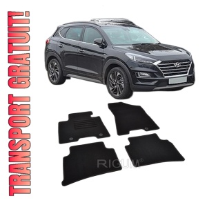 Set covorase mocheta Hyundai Tucson 2 (TL), 2015-2020, din mocheta, compatibile cu autoturismul Hyundai Tucson 2 (TL)