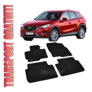 Set covorase mocheta Mazda CX-5 (1) KE, 2012-2017, din mocheta, compatibile cu autoturismul Mazda CX