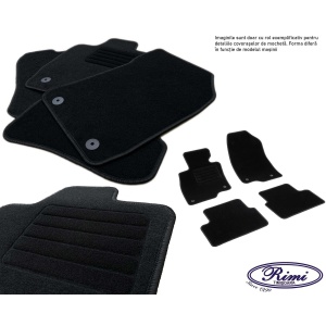 Set covorase mocheta Mercedes GL (X166) 2013-prezent, din mocheta, compatibile cu autoturismul Mercedes GL (X166) - Img 3