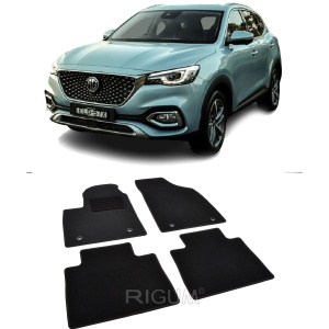 Set covorase mocheta MG HS 2018-2024, din mocheta, compatibile cu autoturismul MG HS - Img 2