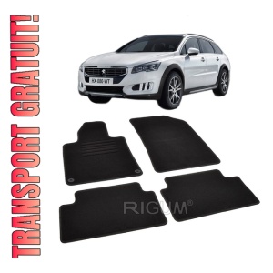 Set covorase mocheta Peugeot 508 (1), 2011-2018, din mocheta, compatibile cu autoturismul Peugeot 508 (1)