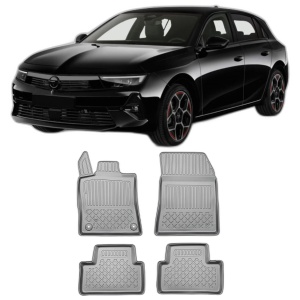 Set covorase OPEL ASTRA L PHEV, din 01.2022 - Prezent, covorase tavita, caroserie HATCHBACK NU CORESPUNDE PENTRU ELECTRIC, compatibile cu autoturismul OPEL ASTRA L PHEV, ARISTAR - Img 2
