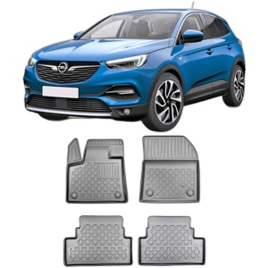 Set covorase OPEL GrandLAND X, din 10.2017 - Prezent, covorase tavita, caroserie SUV fara siSTEM FOCAL HI-FI, compatibile cu autoturismul OPEL GRANDLAND X, ARISTAR - Img 2