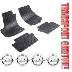 Set covorase Opel Zafira B Van 05.2005 - 2014 si 4 stickere rotunde Opel