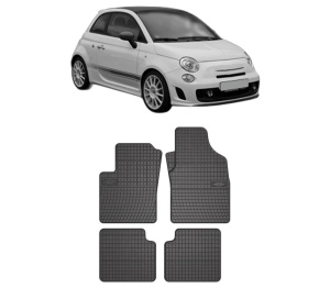 Set covorase presuri ABARTH 500C / 595C / 695C din 2009-2016, auto, din cauciuc thermoplastic, ABARTH - Img 2