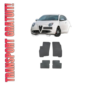 Set covorase presuri ALFA ROMEO MITO (955_) din 2008-2018, auto, din cauciuc thermoplastic, ALFA ROMEO