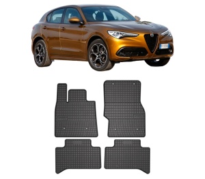 Set covorase presuri ALFA ROMEO STELVIO (949_) din 2016-2019, auto, din cauciuc thermoplastic, ALFA ROMEO - Img 2