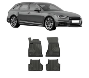 Set covorase presuri AUDI A4 B9 Avant (8W5, 8WD) din 2015-2024, auto, din cauciuc thermoplastic, AUDI - Img 2