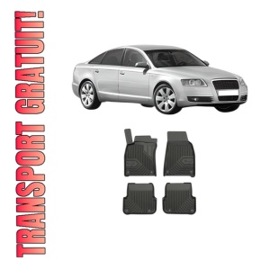 Set covorase presuri AUDI A6 C6 (4F2) din 2004-2011, auto, din cauciuc thermoplastic, AUDI