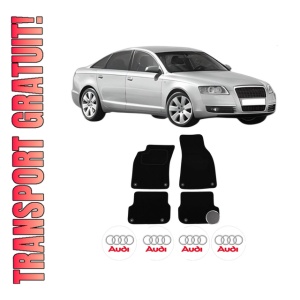 Set Covorase Presuri AUDI A6 C6 (4F2) din 2004-2011, Auto, Material Textil Mocheta, AUDI
