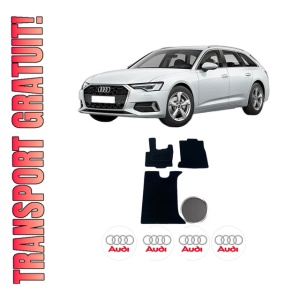 Set Covorase Presuri AUDI A6 C8 (4A2) din 2018-2019, Auto, Material Textil Mocheta, AUDI