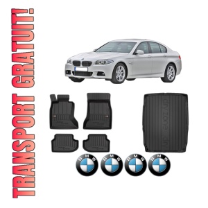 Set Covorase Presuri Auto Si Tavita Portbagaj BMW Seria 5 (F10) din 2009-2016 BMW