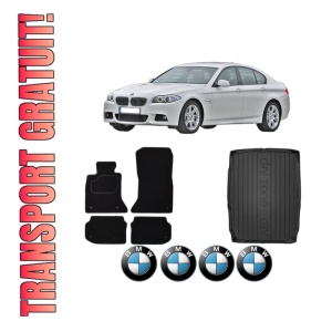 Set Covorase Presuri Auto Si Tavita Portbagaj BMW Seria 5 (F10) din 2009-2016 BMW