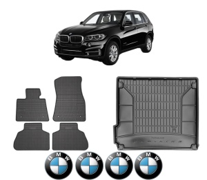 Set Covorase Presuri Auto Si Tavita Portbagaj BMW Seria X5 (F15, F85) din 2013-2018 BMW - Img 2