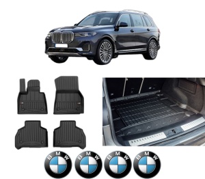 Set Covorase Presuri Auto Si Tavita Portbagaj BMW Seria X7 (G07) din 2019-2022 BMW - Img 2