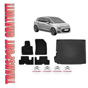 Set Covorase Presuri Auto Si Tavita Portbagaj CITROEN C4 GRAND PICASSO II (DA_, DE_) din 2013-2018 CITROEN