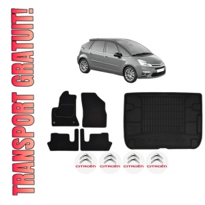 Set Covorase Presuri Auto Si Tavita Portbagaj CITROEN C4 PICASSO I MPV (UD_) din 2006-2013 CITROEN