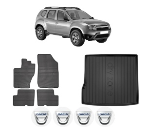 Set Covorase Presuri Auto Si Tavita Portbagaj DACIA DUSTER (HS_) din 2010-2018 DACIA - Img 2