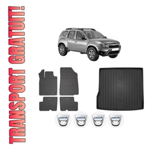 Set Covorase Presuri Auto Si Tavita Portbagaj DACIA DUSTER (HS_) din 2010-2018 DACIA