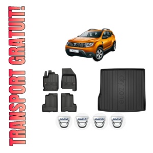 Set Covorase Presuri Auto Si Tavita Portbagaj DACIA DUSTER SUV Van din 2011-2018 DACIA