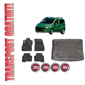 Set Covorase Presuri Auto Si Tavita Portbagaj FIAT QUBO (225_) din 2008-2015 FIAT