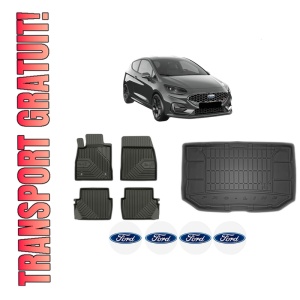Set Covorase Presuri Auto Si Tavita Portbagaj FORD FIESTA VII (HJ, HF) din 2017-2022 FORD