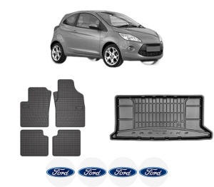Set Covorase Presuri Auto Si Tavita Portbagaj FORD KA (RU8) din 2008-2016 FORD - Img 2