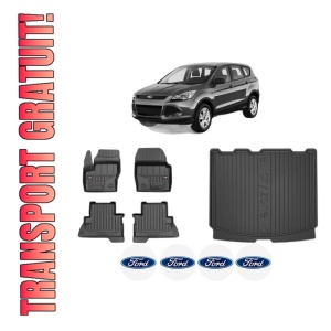 Set Covorase Presuri Auto Si Tavita Portbagaj FORD KUGA II VAN din 2014-2019 FORD